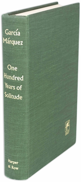 ''One Hundred Years of Solitude'' First Edition by Gabriel Garcia Marquez -- Near Fine Condition